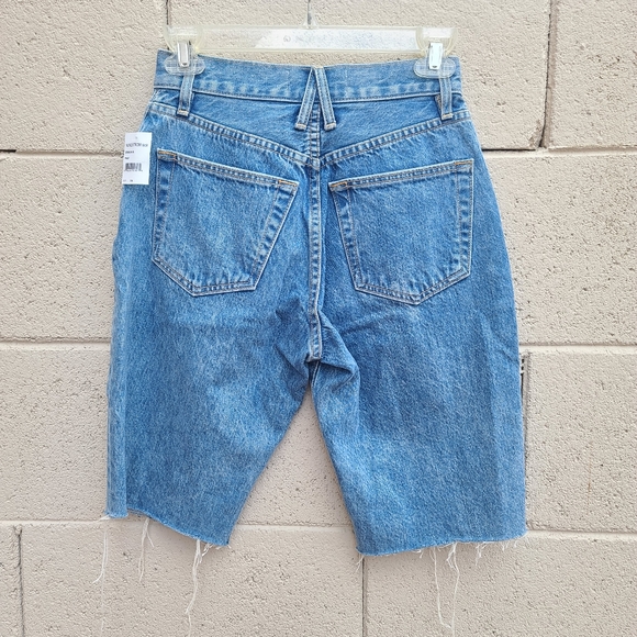 SLVRLAKE | Beatnik Denim Shorts in Pacific NEW Size 24 - Picture 8 of 11